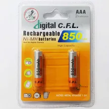 باتری شارژی نیم قلمی KT-020523 | 850 CFL